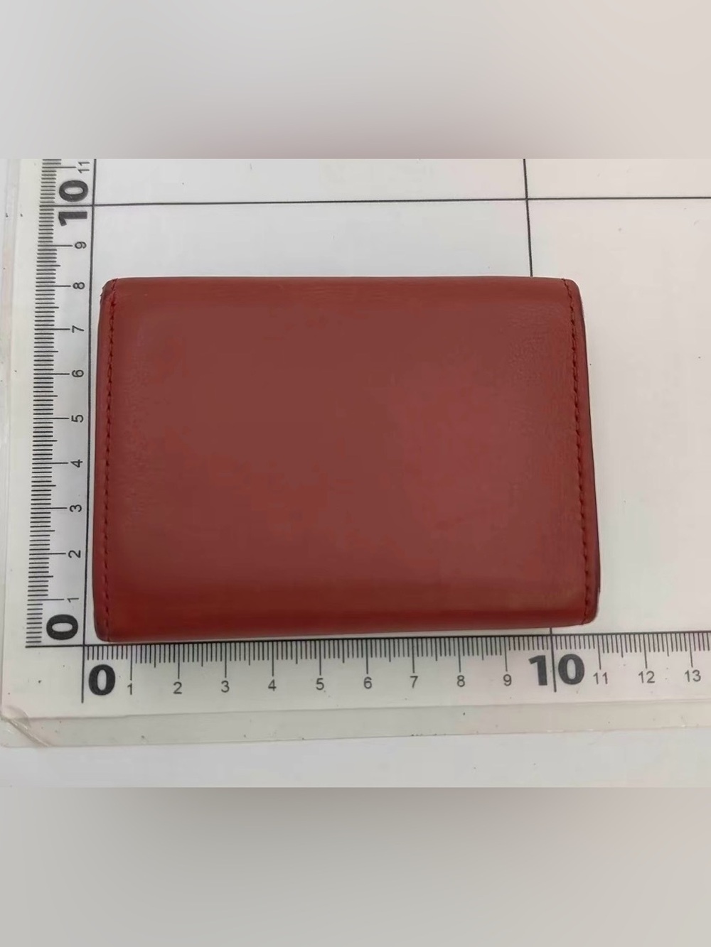 Pre owned Cartier Garland de Wallet Trifold wallet Leather w/ COA - Picture 6 of 8